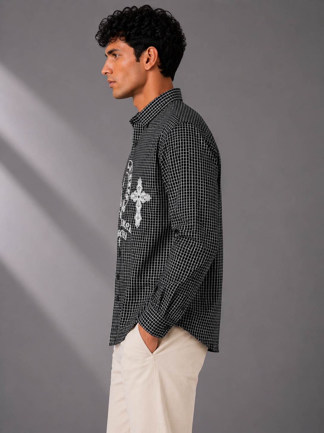Crossmark Checkered Shirt