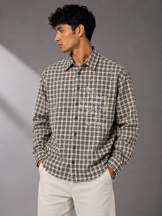 Pastel Check Statement Shirt