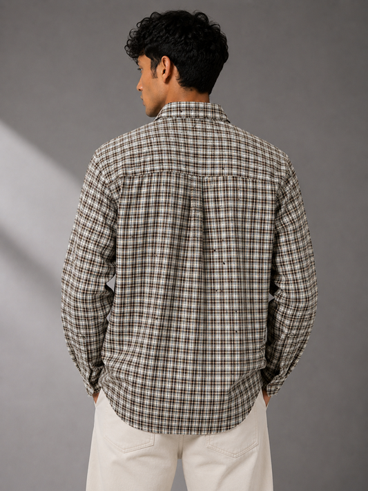Pastel Check Statement Shirt