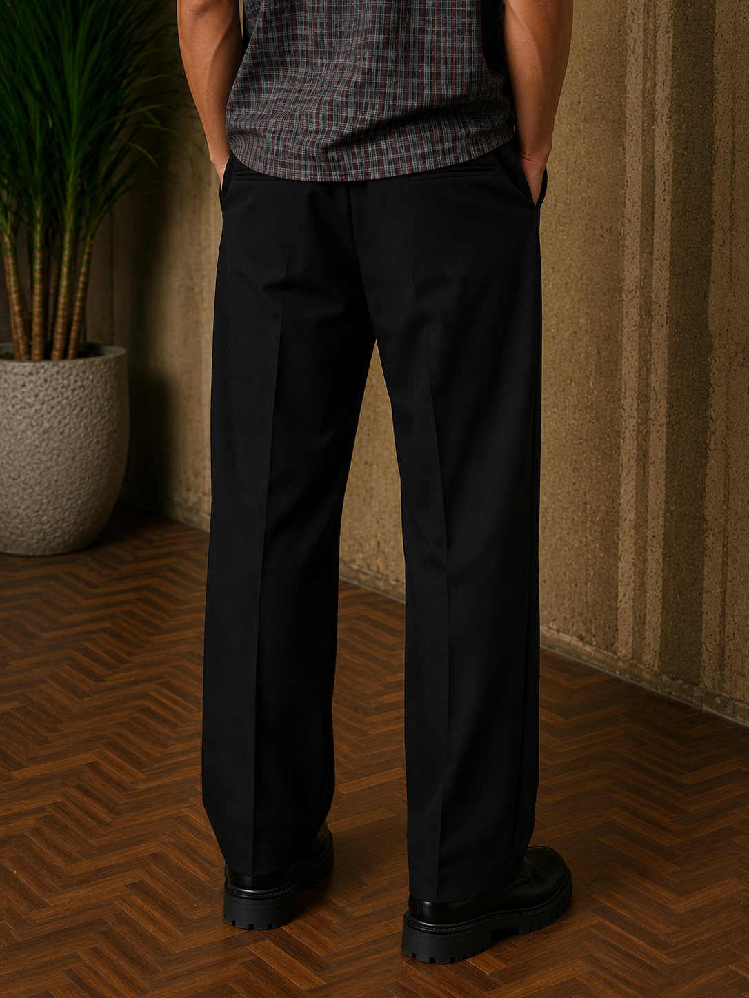 Urban Drape Pleated Trousers