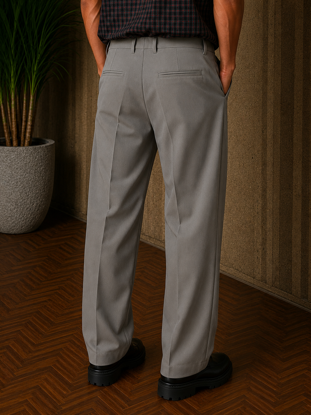 Urban Drape Pleated Trousers